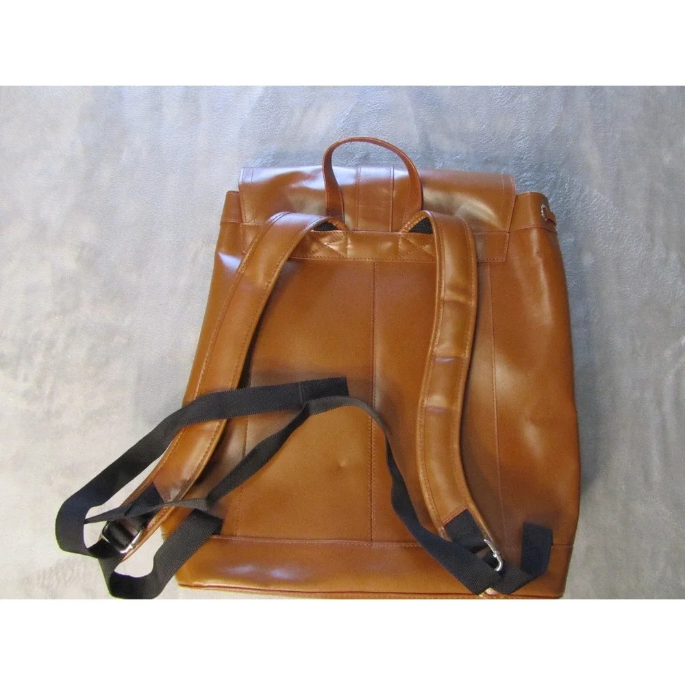 McKlein Brown Leather‎ Professional Backpack Laptop and Tablet Protection Bag